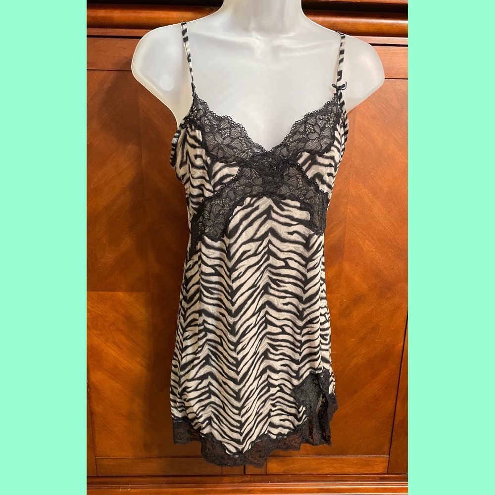 Zebra Print Sexy Nighty. Victoria Secret
